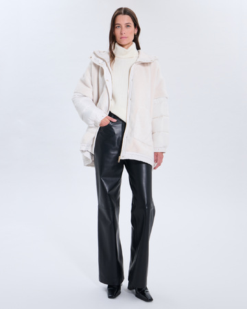 Manteau Marjolaine Manteau Marjolaine ecru ZAPA