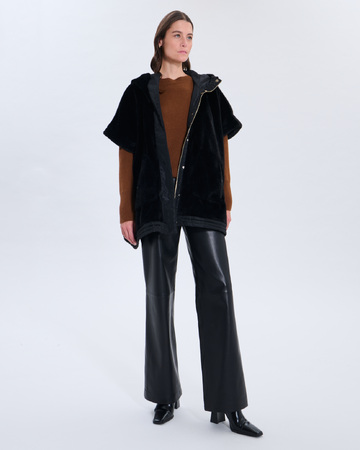 Manteau Marjolaine Manteau Marjolaine noir ZAPA