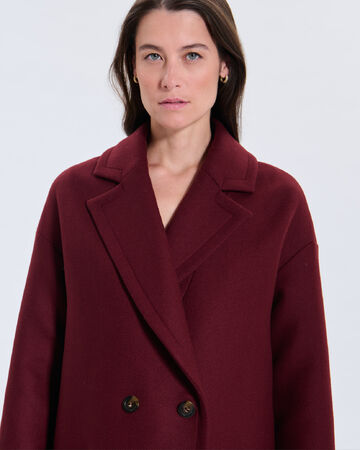 Manteau Mirando Manteau Mirando grenat ZAPA