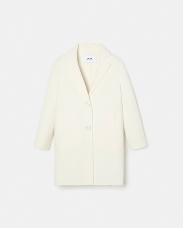 Manteau Matila Manteau Matila ecru ZAPA