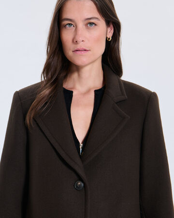 Manteau Matilo Manteau Matilo chocolat ZAPA
