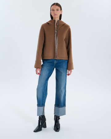 Manteau Marjy Manteau Marjy cannelle ZAPA