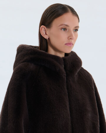 Manteau Macey Manteau Macey chocolat ZAPA