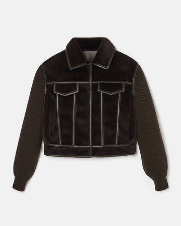 Manteau Majda Manteau Majda chocolat ZAPA