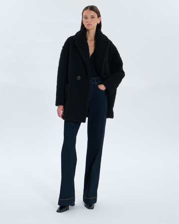 Manteau Milizo Manteau Milizo noir ZAPA