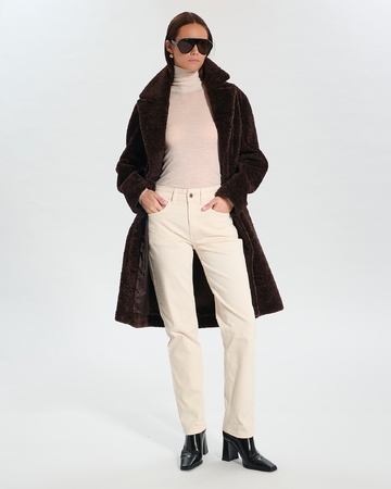 Manteau Mississippo Manteau Mississippo chocolat ZAPA