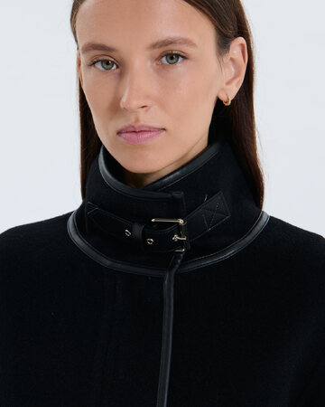 Manteau Malou Manteau Malou noir ZAPA