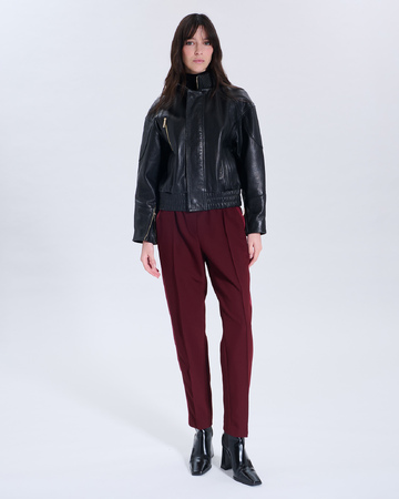 Pantalon Piel Pantalon Piel grenat ZAPA
