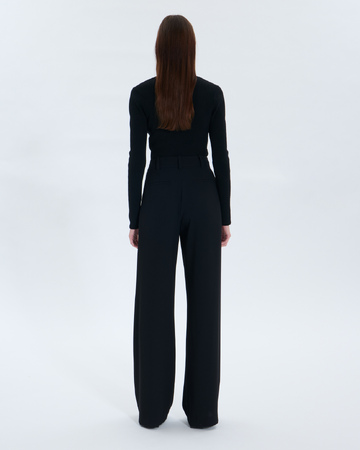 Pantalon Perle Pantalon Perle noir ZAPA