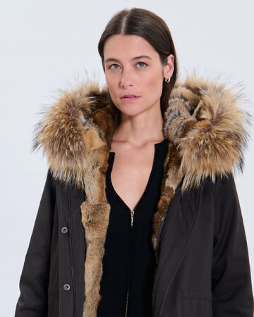 Parka Piria Parka Piria chocolat ZAPA