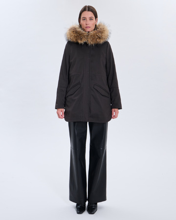 Parka Piria Parka Piria chocolat ZAPA