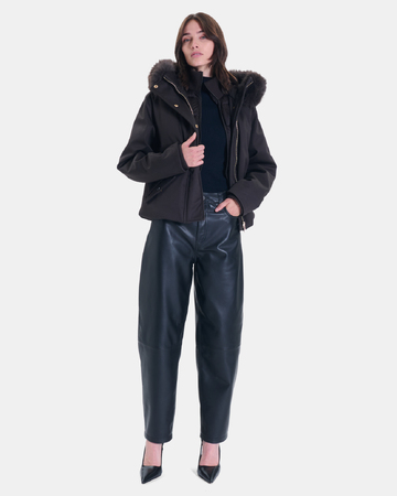 Parka Paia Parka courte chocolat ZAPA