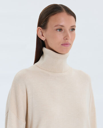 Pull Prunao Pull Prunao beige chine ZAPA