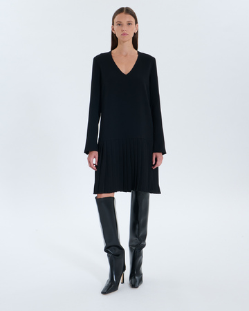 Robe Rissa Robe Rissa noire ZAPA