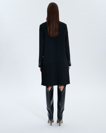 Robe Rissa Robe Rissa noire ZAPA