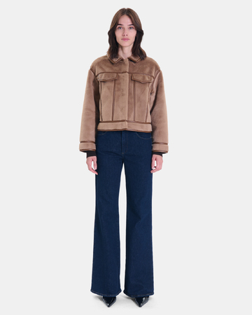 Veste Monge Veste r&eacute;versible camel ZAPA