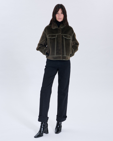 Veste Monge Veste r&eacute;versible kaki ZAPA