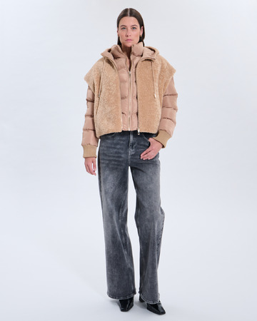 Doudoune Marguerite Doudoune Marguerite camel ZAPA