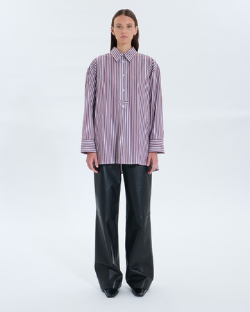 Chemise Casablanca Chemise Casablanca grenat ZAPA
