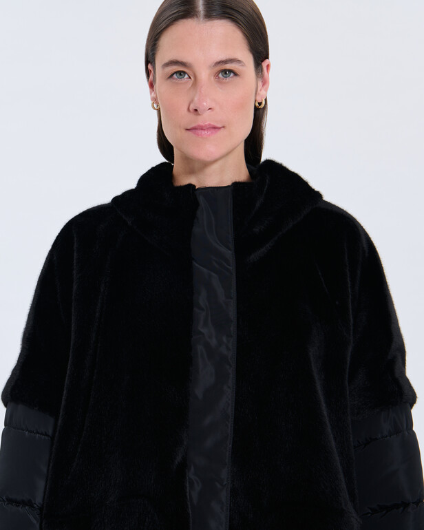 Manteau Marjolaine Manteau Marjolaine noir ZAPA
