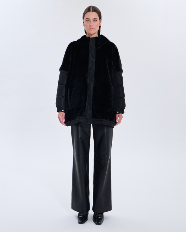 Manteau Marjolaine Manteau Marjolaine noir ZAPA