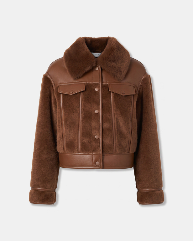Manteau Manzie Manteau Manzie tabac ZAPA