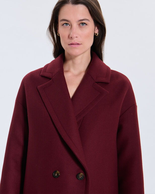 Manteau Mirando Manteau Mirando grenat ZAPA