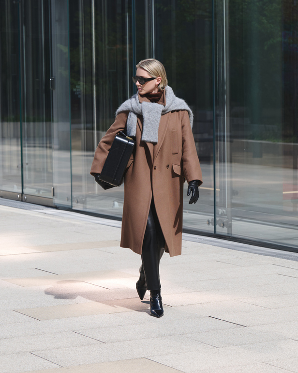 Manteau Mina Manteau Mina cannelle ZAPA