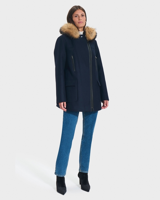 Manteau Gabie Manteau Gabie nocturne ZAPA