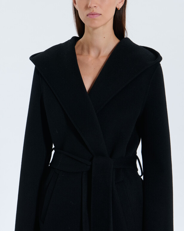 Manteau Mystere Manteau Mystere noir ZAPA