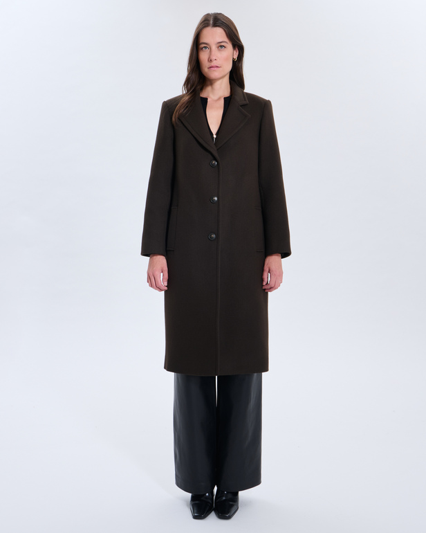 Manteau Matilo Manteau Matilo chocolat ZAPA