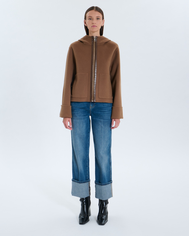 Manteau Marjy Manteau Marjy cannelle ZAPA