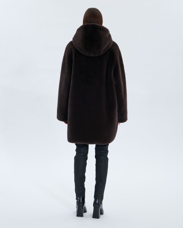 Manteau Macey Manteau Macey chocolat ZAPA