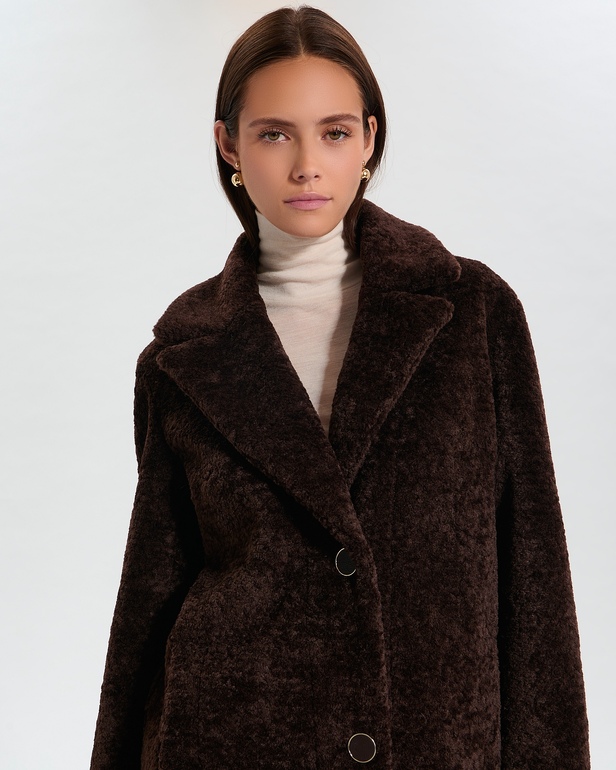 Manteau Mississippo Manteau Mississippo chocolat ZAPA