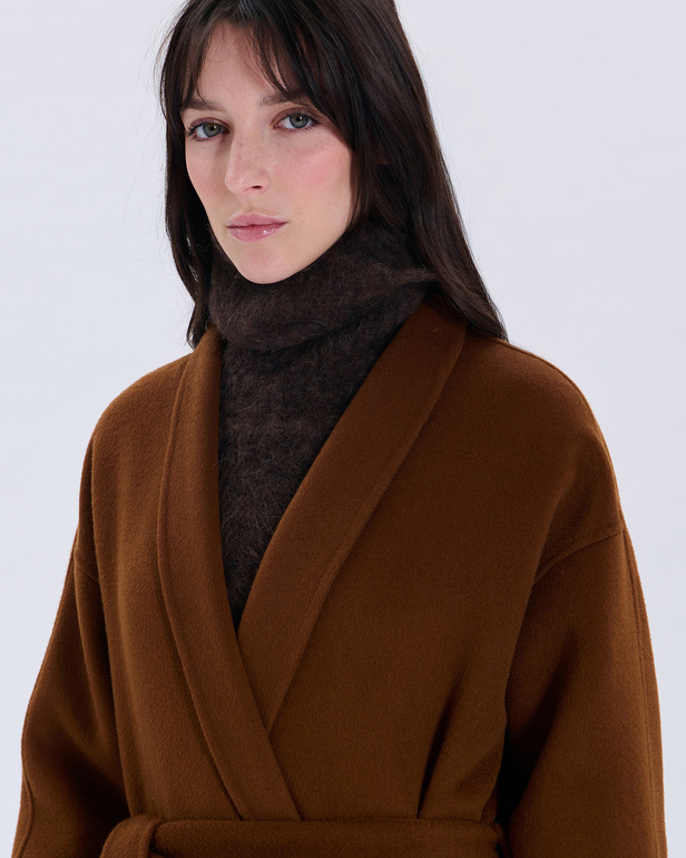Manteau Minesotan Manteau Minesotan tabac ZAPA