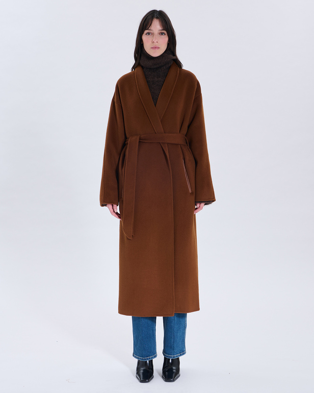 Manteau Minesotan Manteau Minesotan tabac ZAPA
