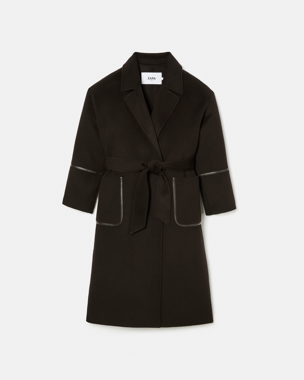Manteau Madi Manteau Madi chocolat ZAPA