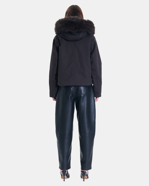 Parka Paia Parka courte chocolat ZAPA
