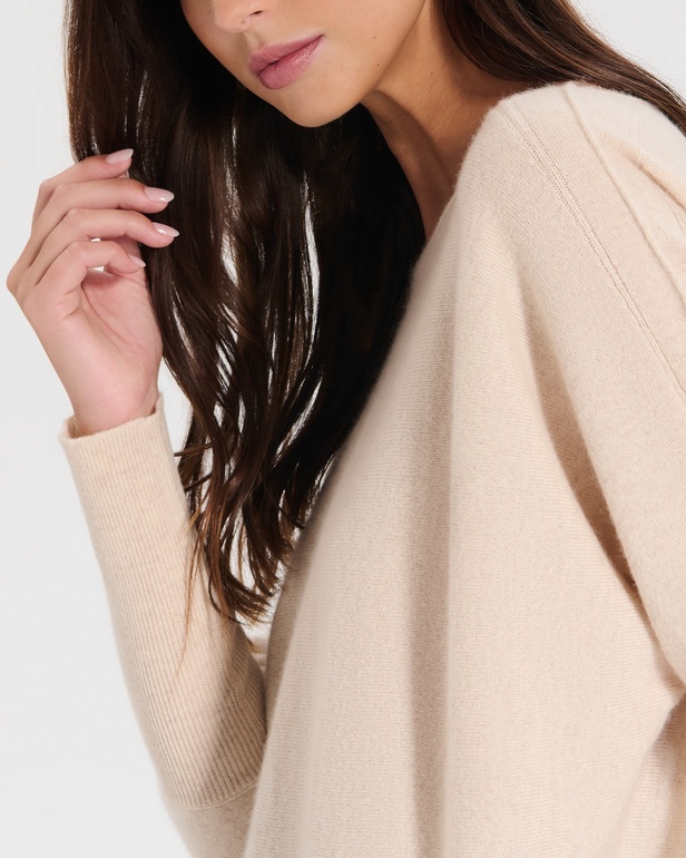 Pull Penseeboat Pull Penseeboat beige chine ZAPA