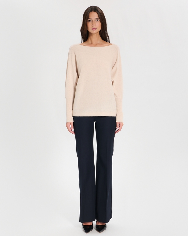 Pull Penseeboat Pull Penseeboat beige chine ZAPA