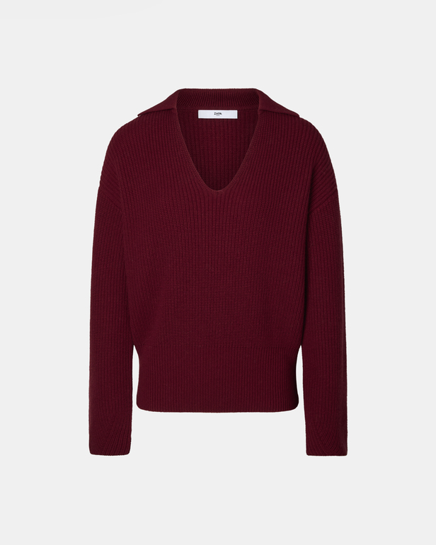 Pull Perrine Pull Perrine carmin ZAPA