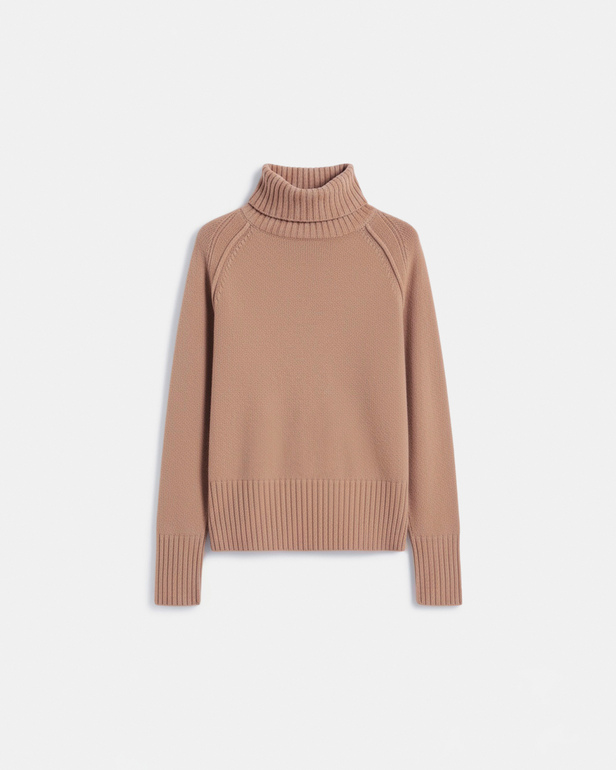 Pull Nefeli Pull Nefeli camel en cachemire ZAPA