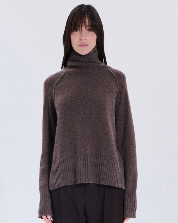 Pull Nefeli Pull Nefeli noisette en cachemire ZAPA