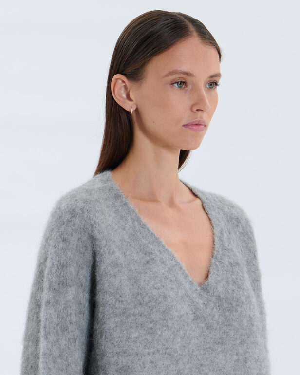 Pull Nuvola Pull Nuvola gris chine ZAPA