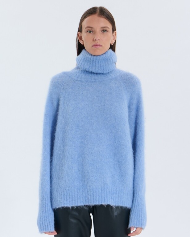 Pull Nocciola Pull Nocciola bleu ciel ZAPA