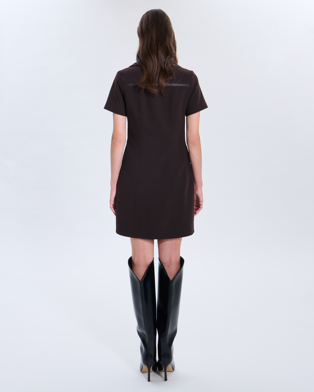 Robe Rinda Robe Rinda chocolat ZAPA