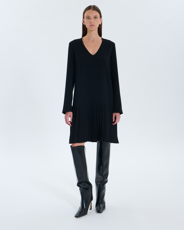 Robe Rissa Robe Rissa noire ZAPA