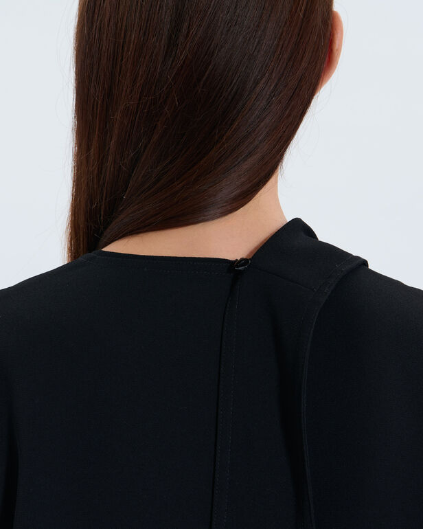 Robe Rissa Robe Rissa noire ZAPA