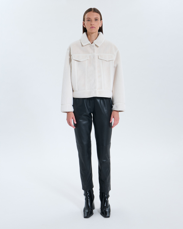 Veste Monge Veste r&eacute;versible &eacute;crue ZAPA