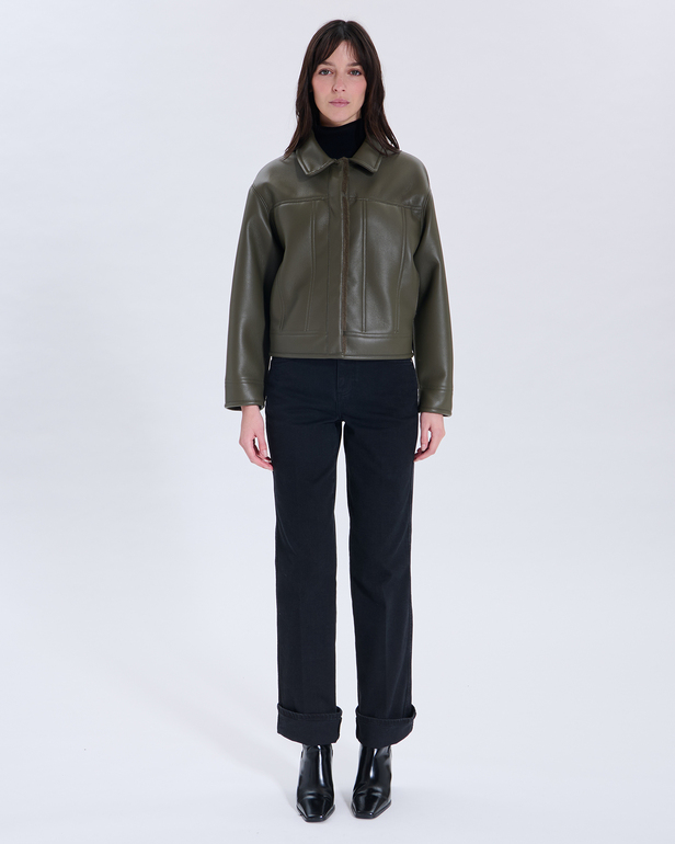 Veste Monge Veste r&eacute;versible kaki ZAPA